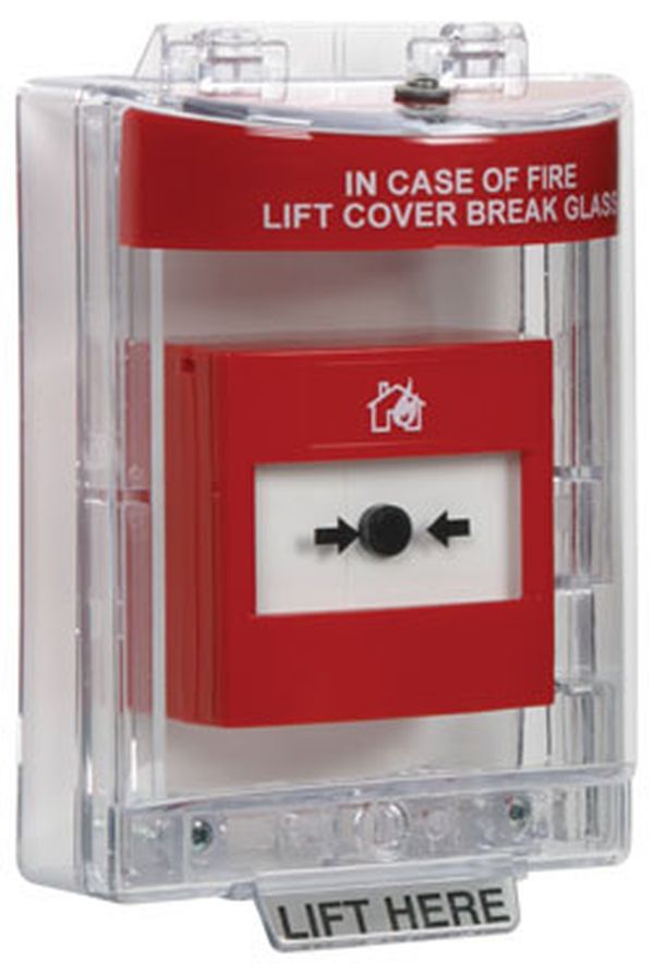 STI 6531 Stopper®, surface mount without integral sounder - red